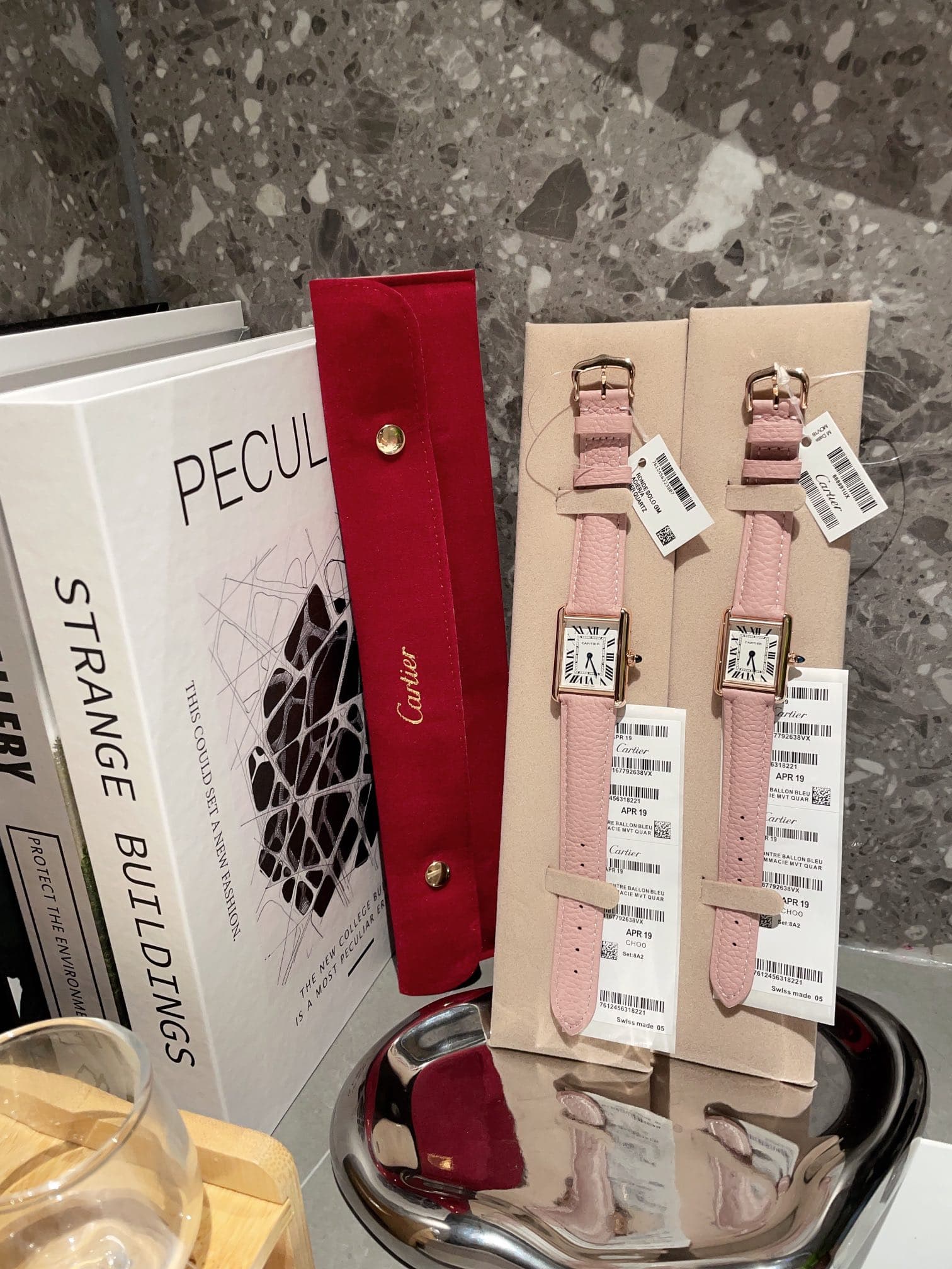 Cartier White Medium Belt