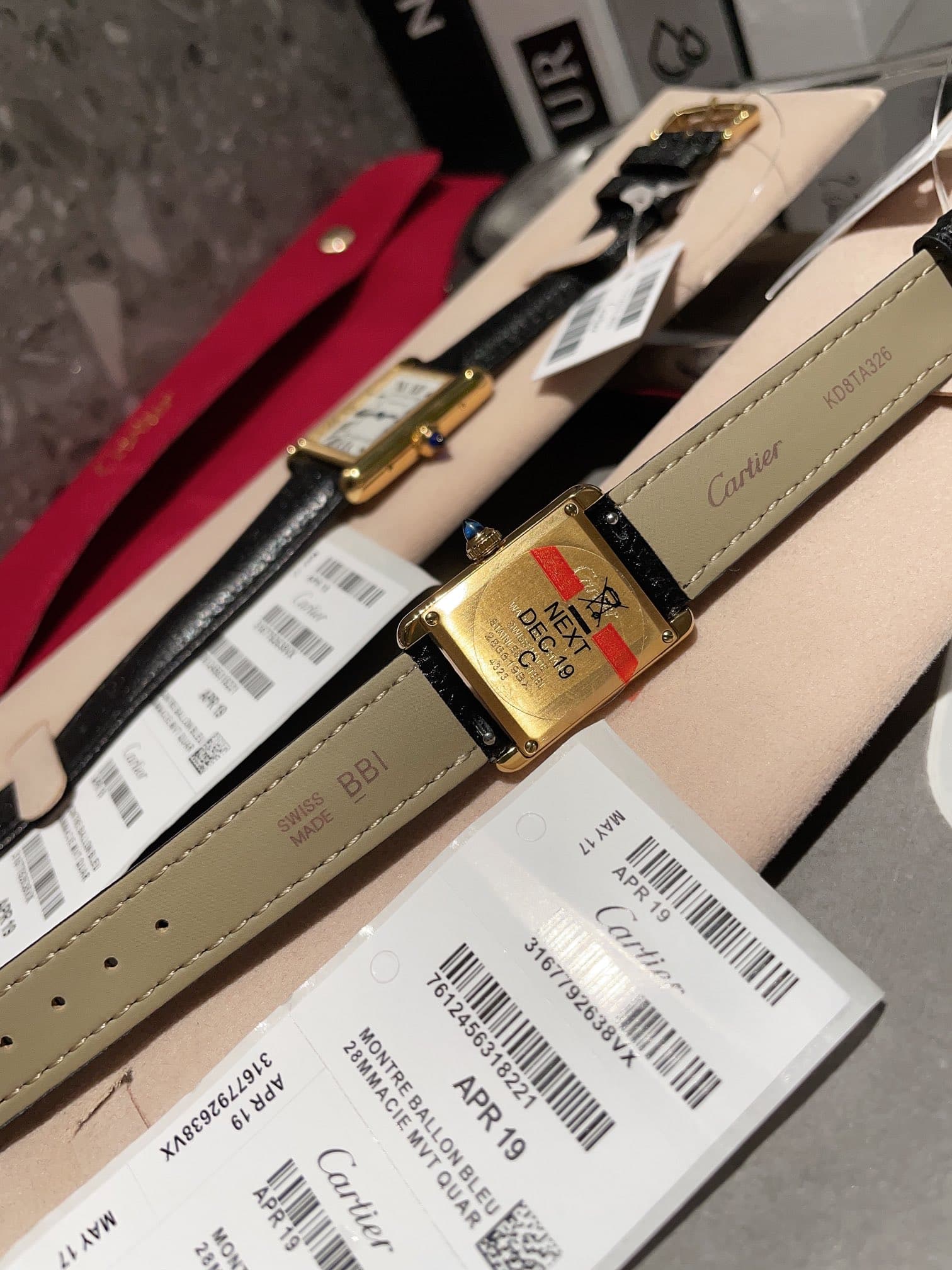 Cartier White Medium Belt