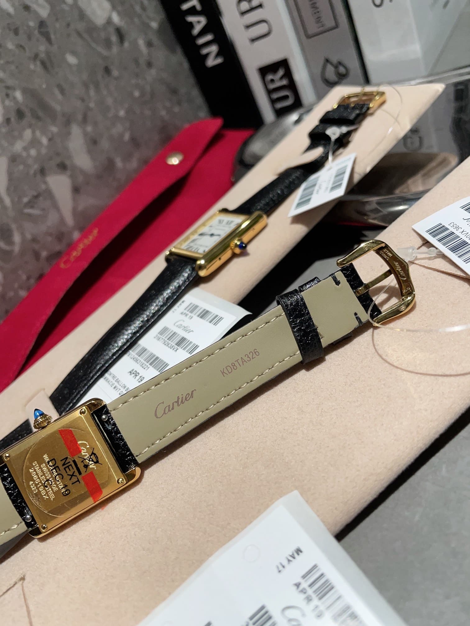 Cartier White Medium Belt