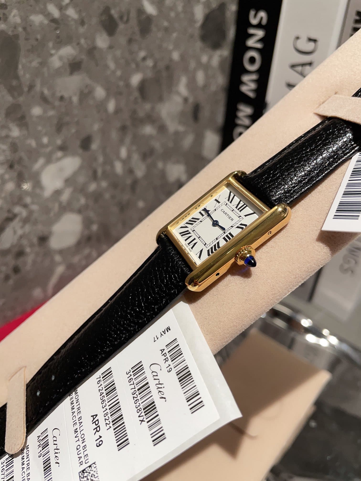 Cartier White Medium Belt