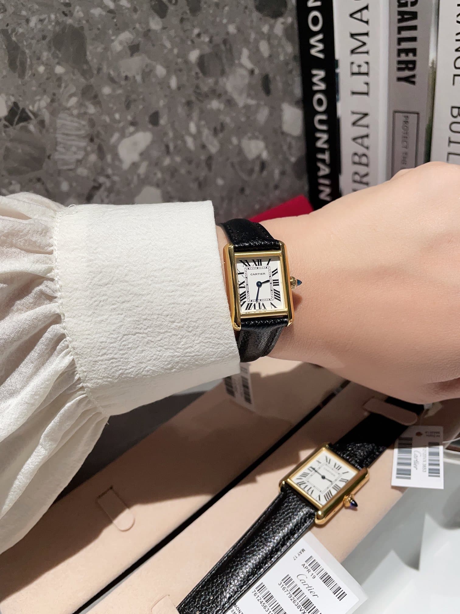 Cartier White Medium Belt