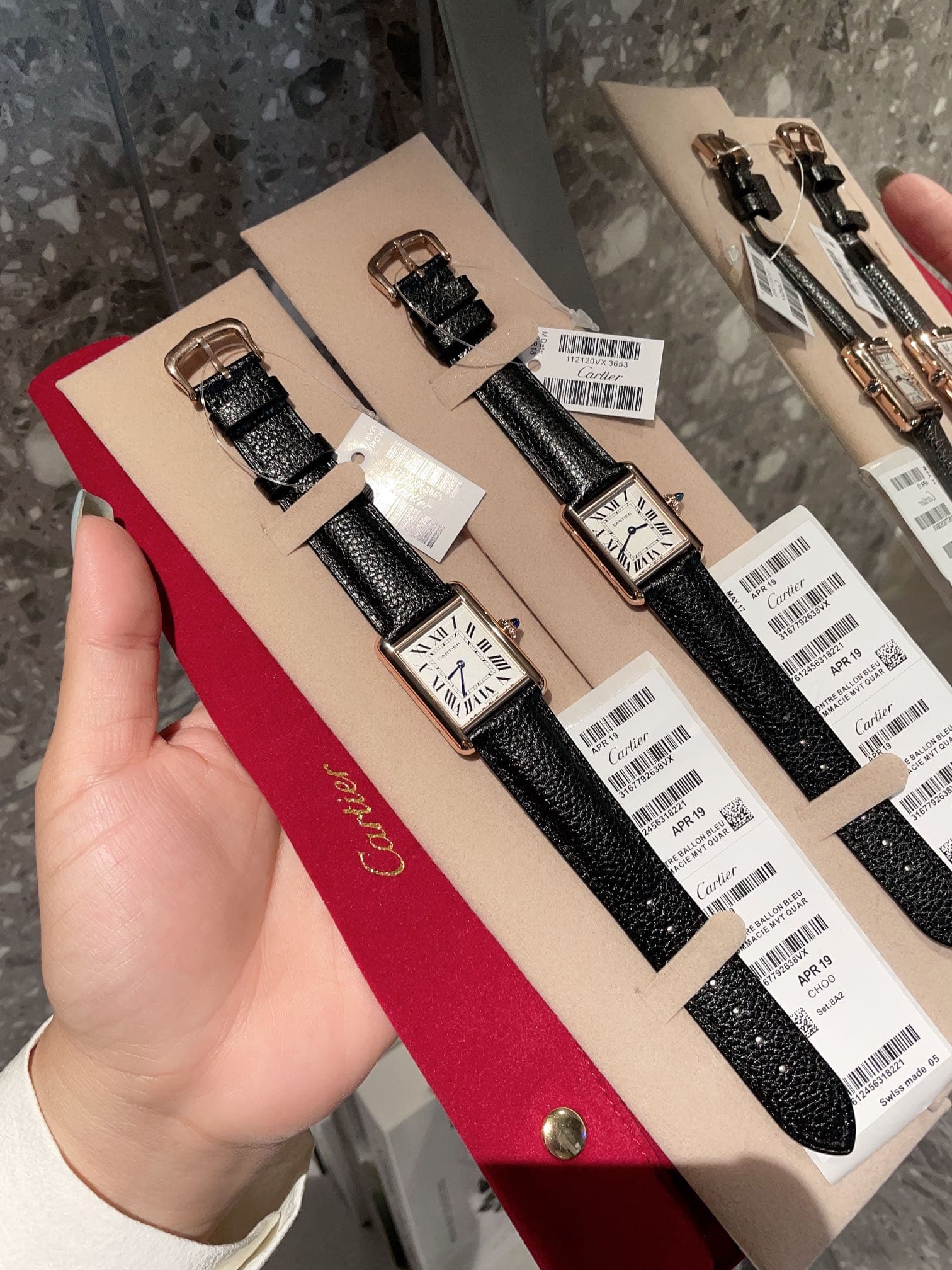 Cartier White Watch