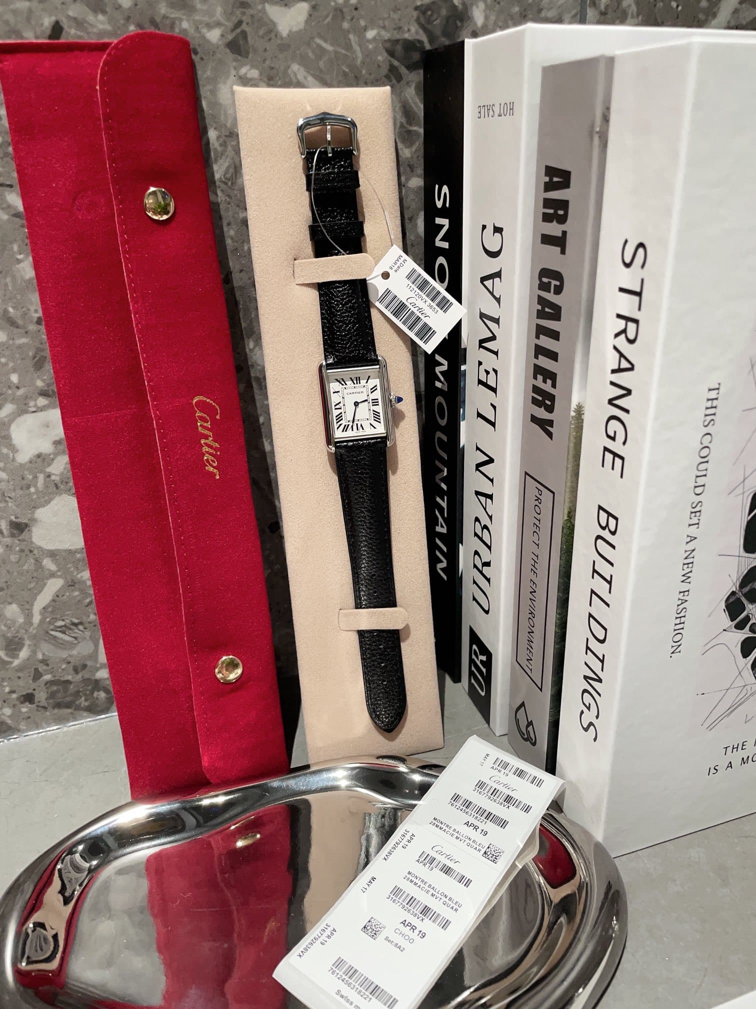 Cartier White Medium Belt