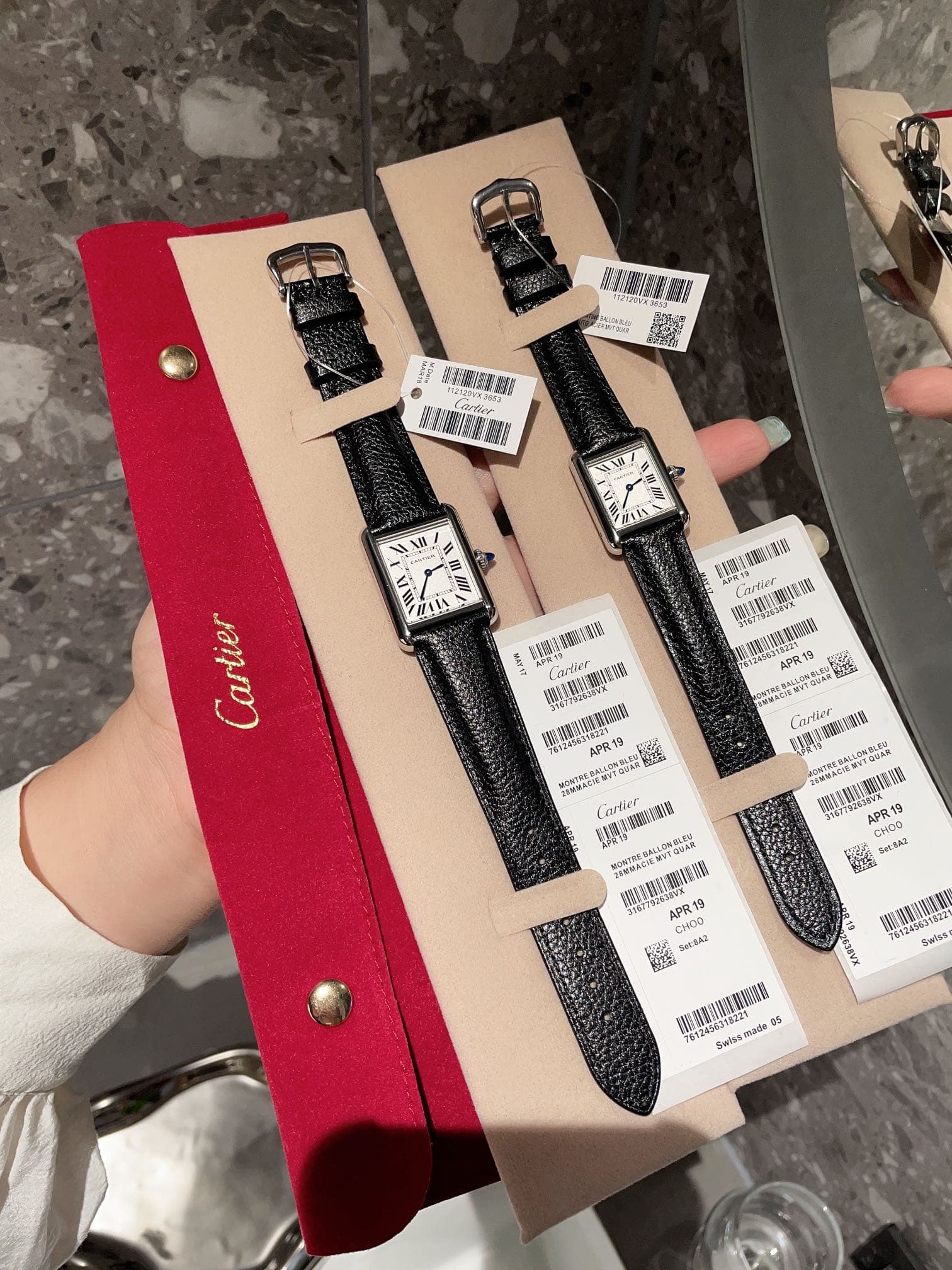 Cartier White Medium Belt