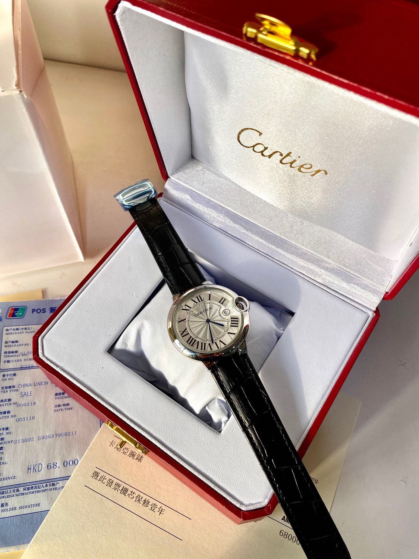 Cartier Blue Watch
