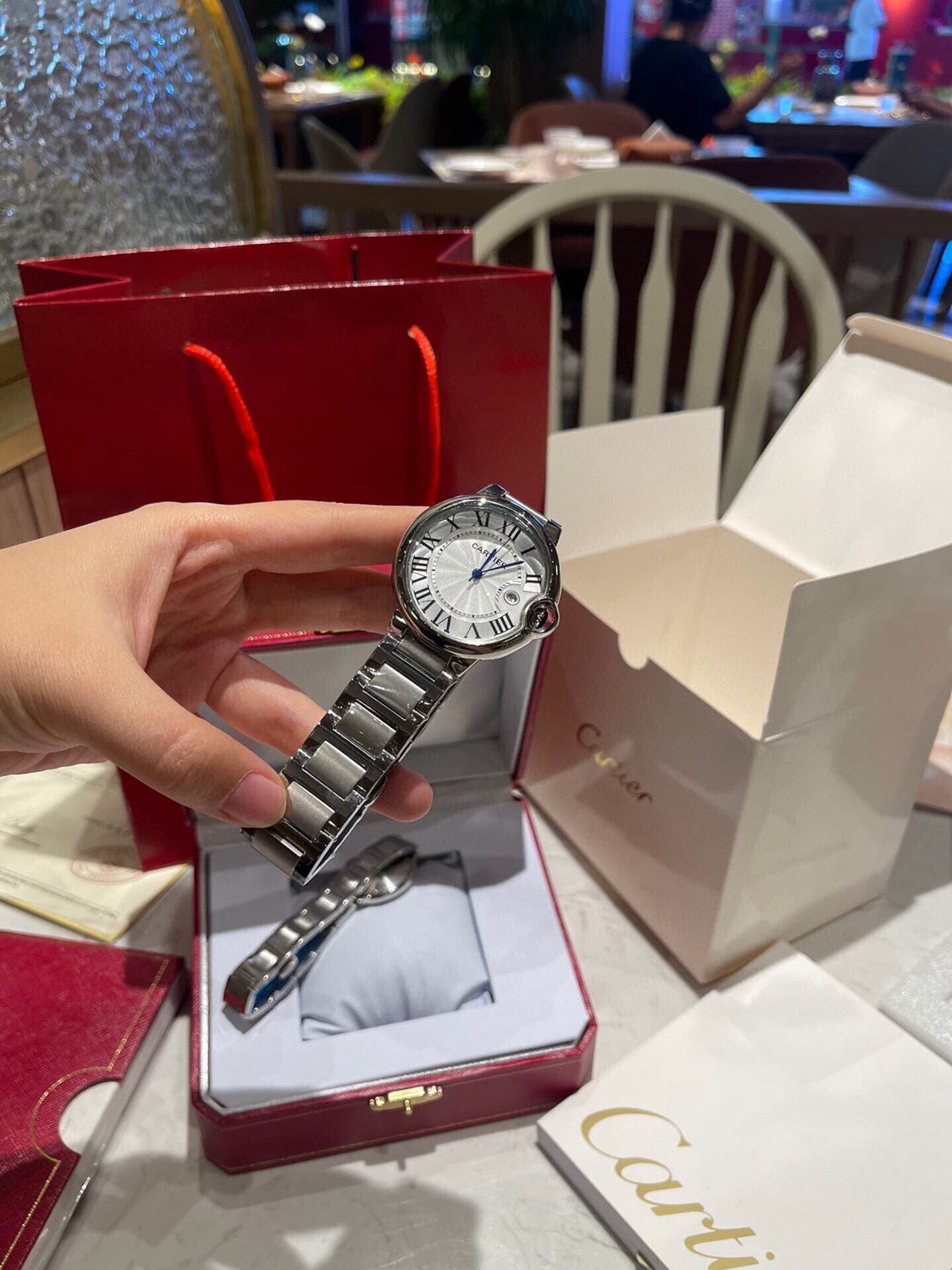 Luxury Watch Blue Product