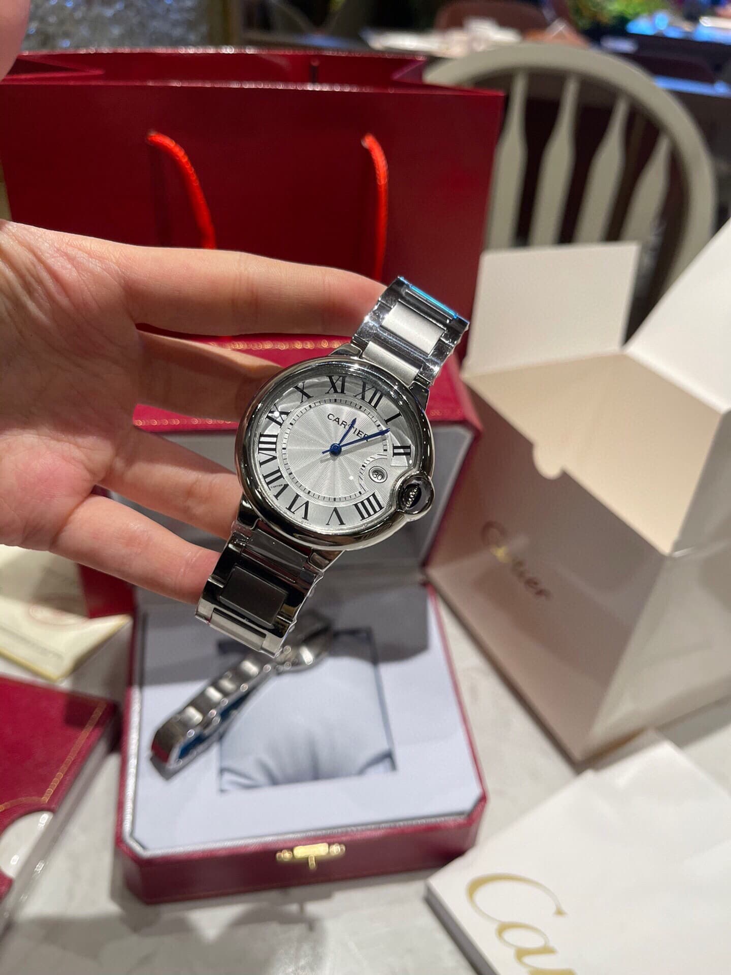 Luxury Watch Blue Product