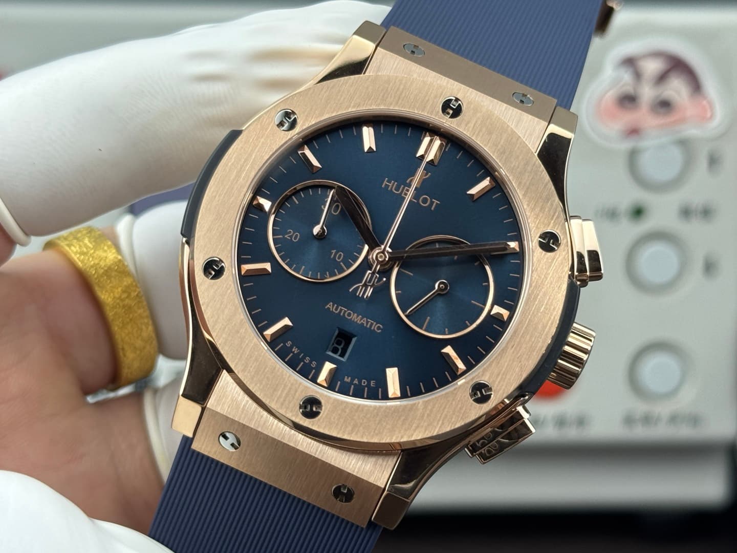 Hublot Blue Watch