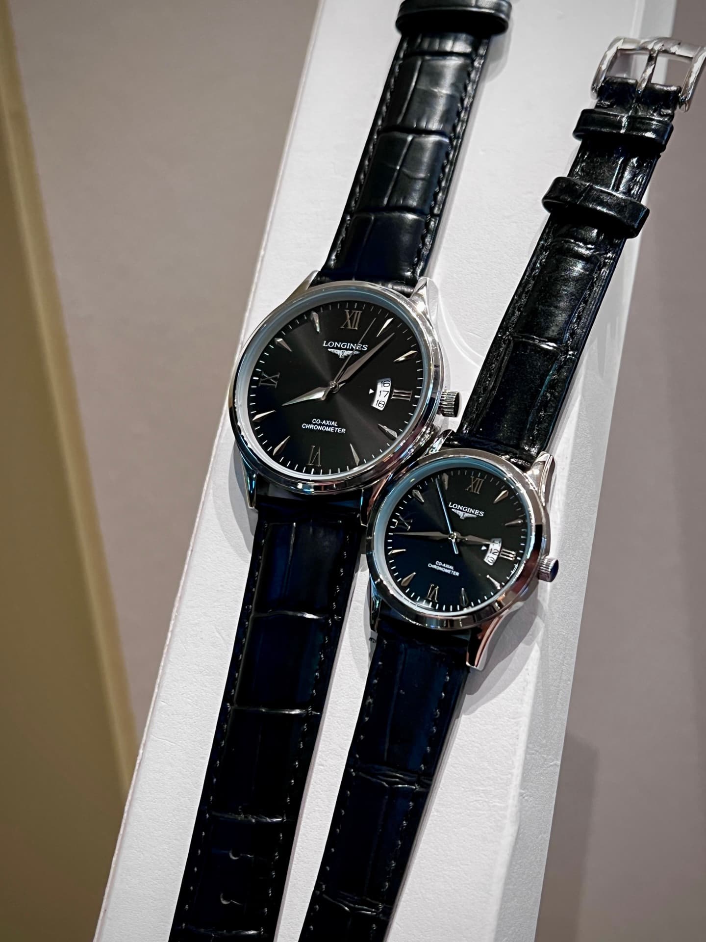 Longines White Watch