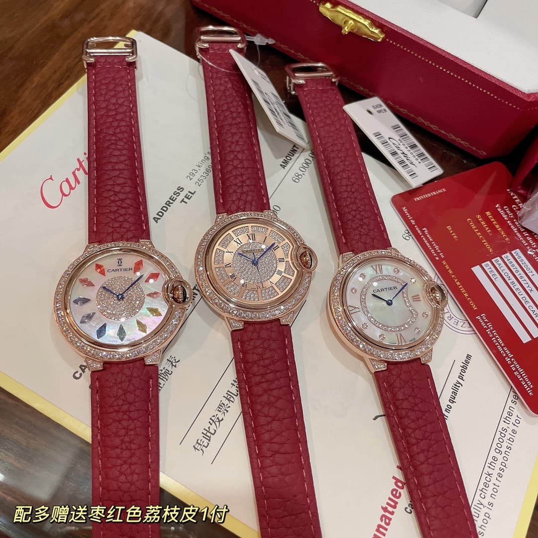 Cartier White Watch