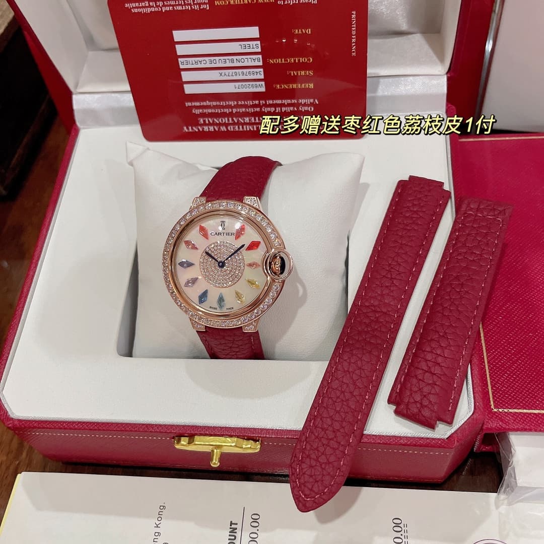 Cartier White Watch
