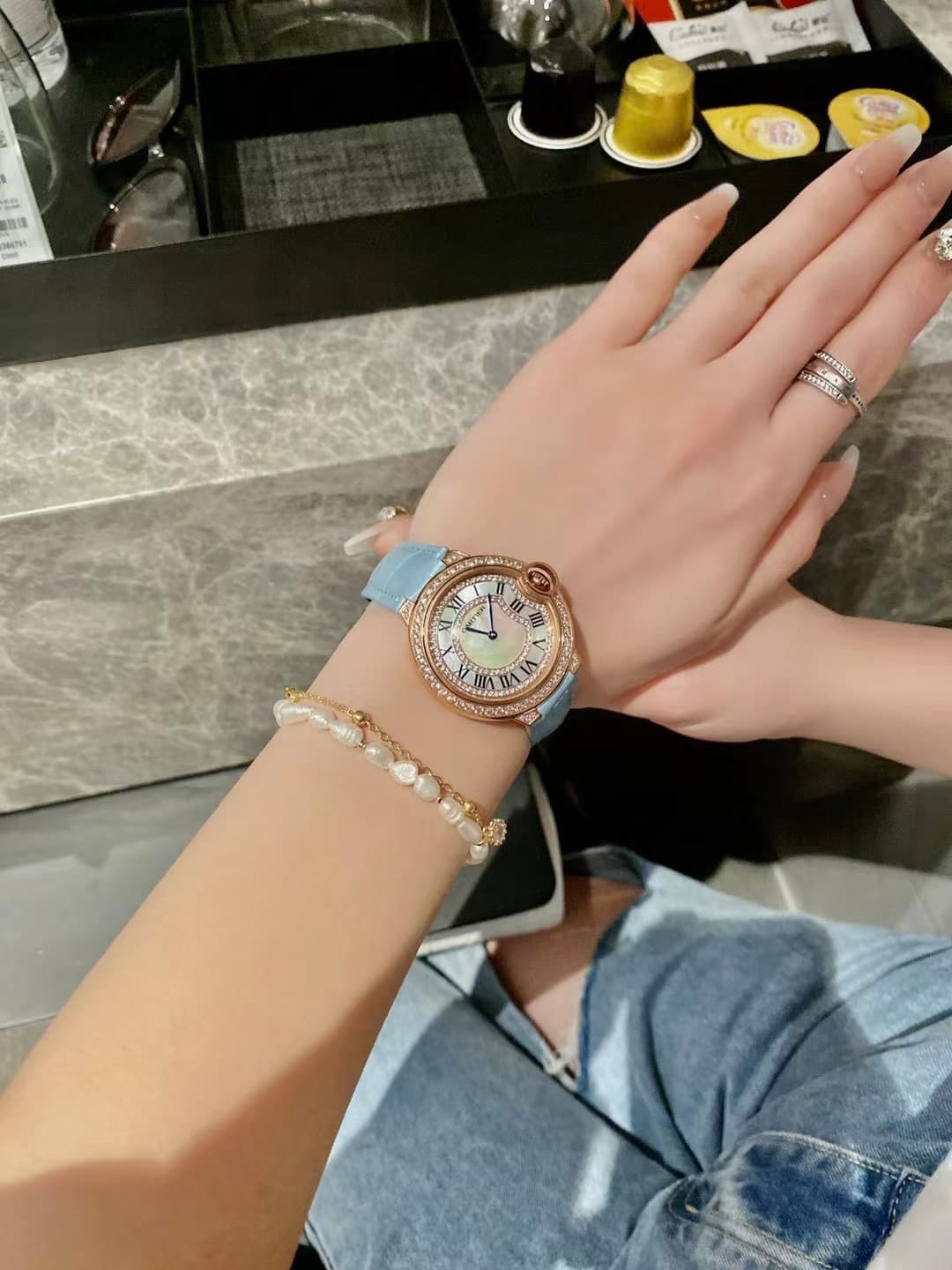 Luxury Watch Blue Watch