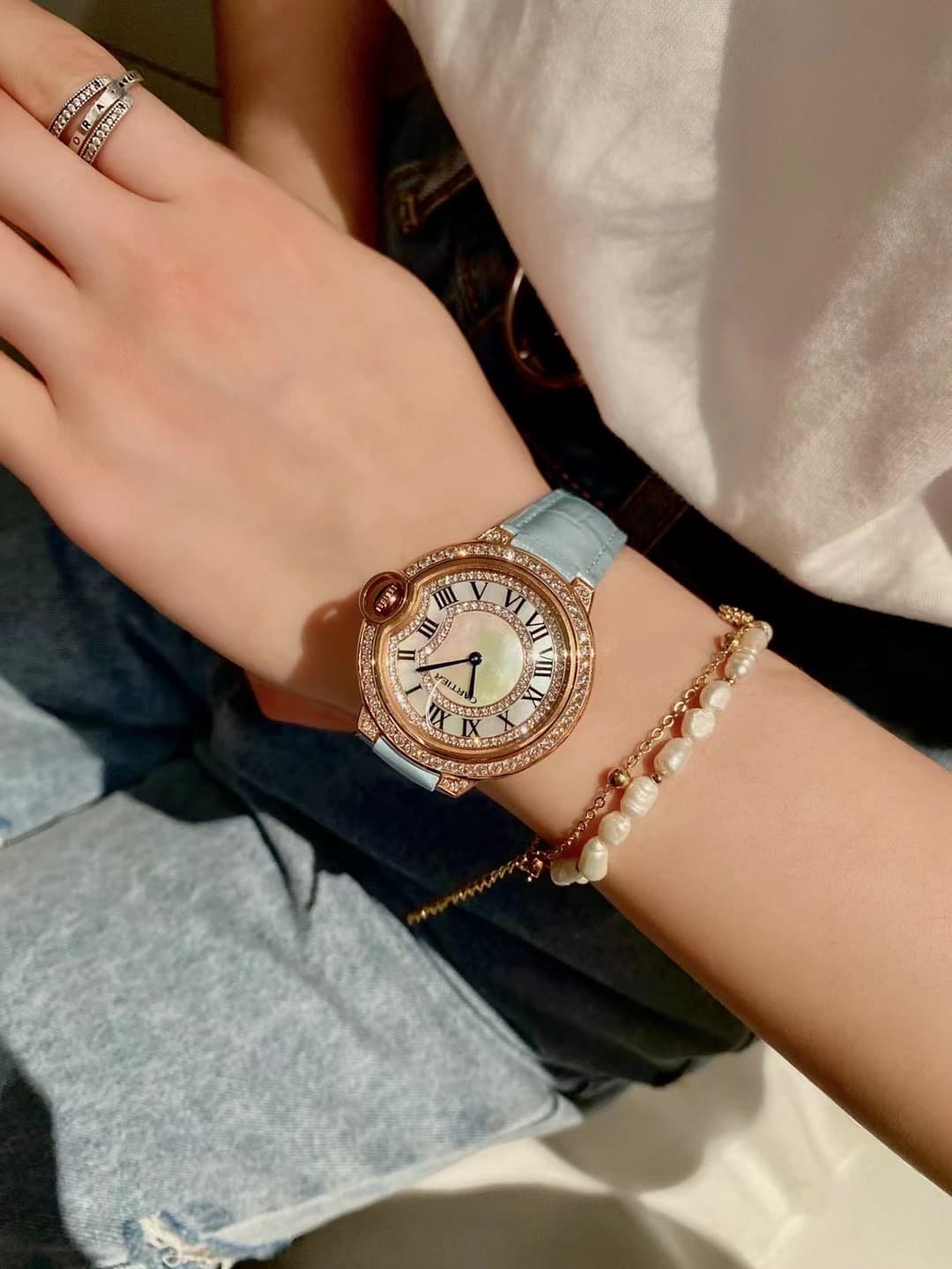 Luxury Watch Blue Watch
