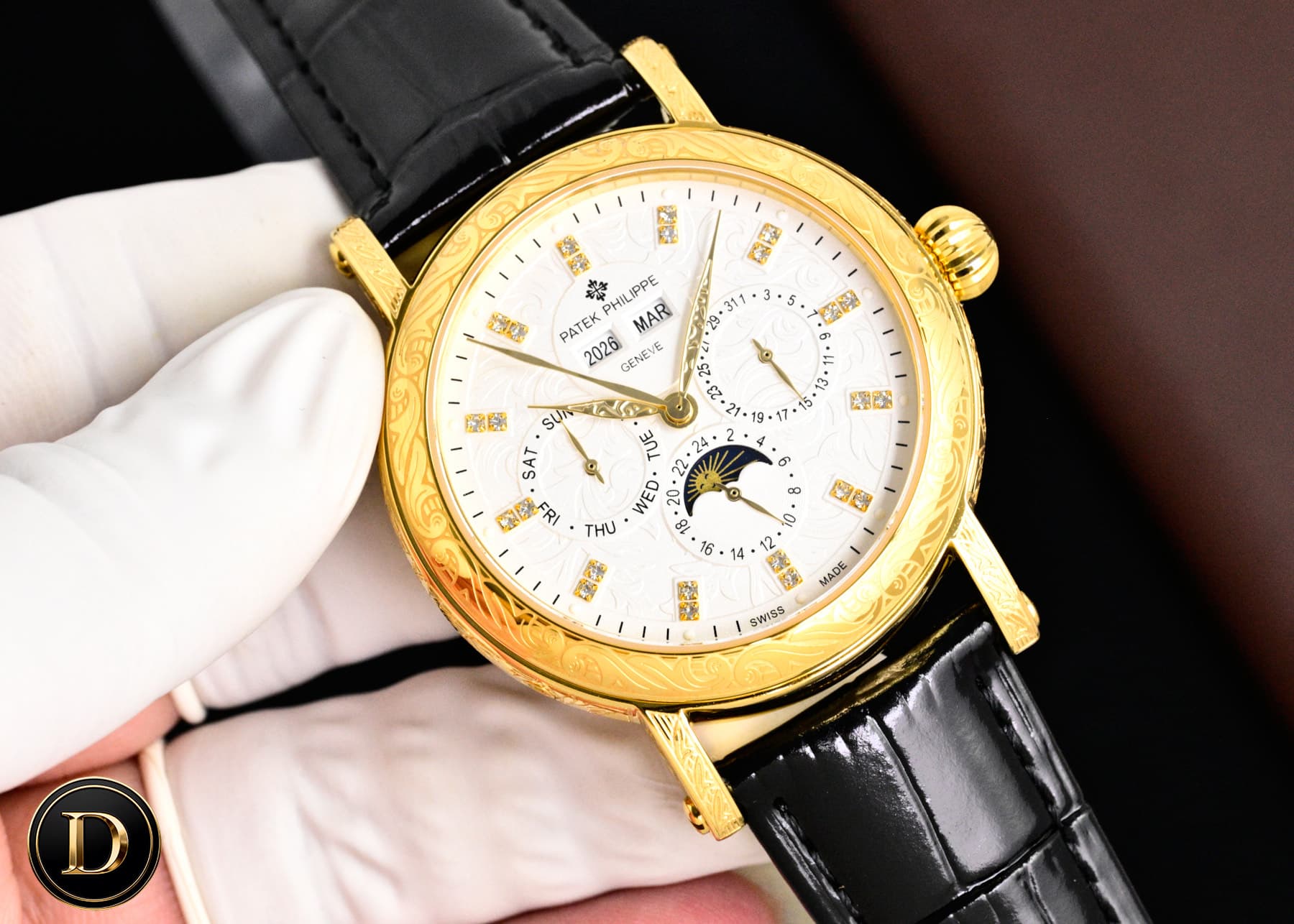 Luxury Watch Silver Watch