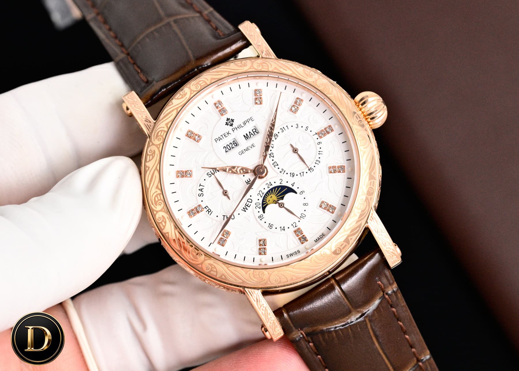 Louis Vuitton Silver Watch