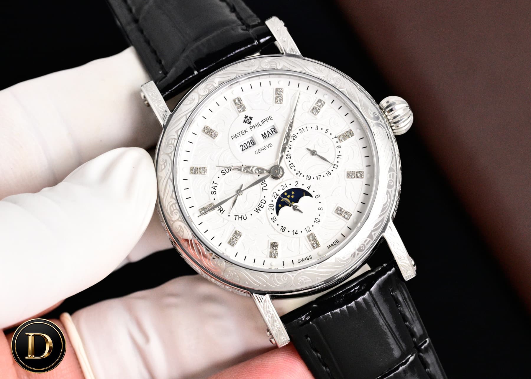 Luxury Watch Silver Watch