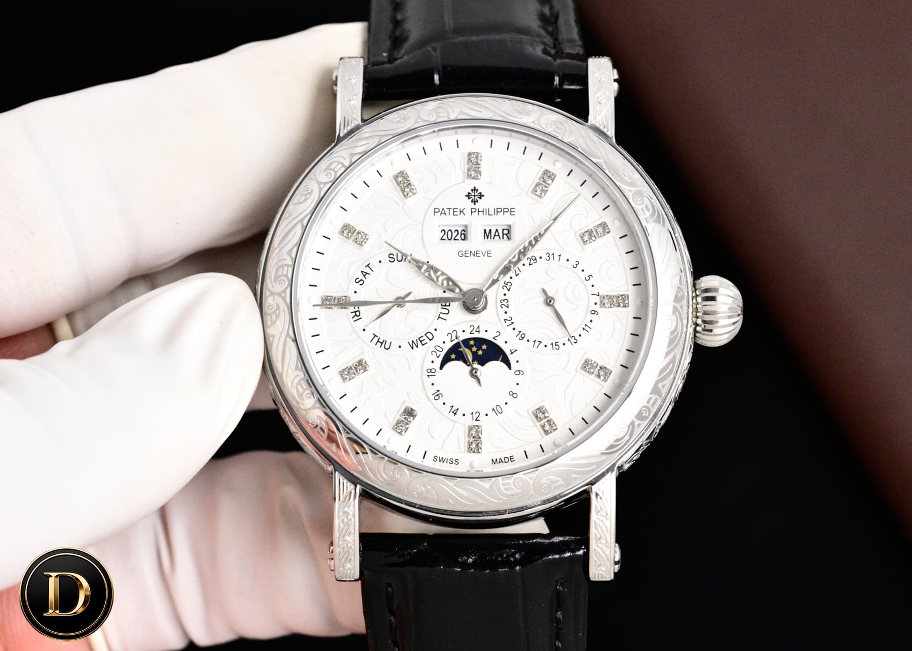 Luxury Watch Silver Watch
