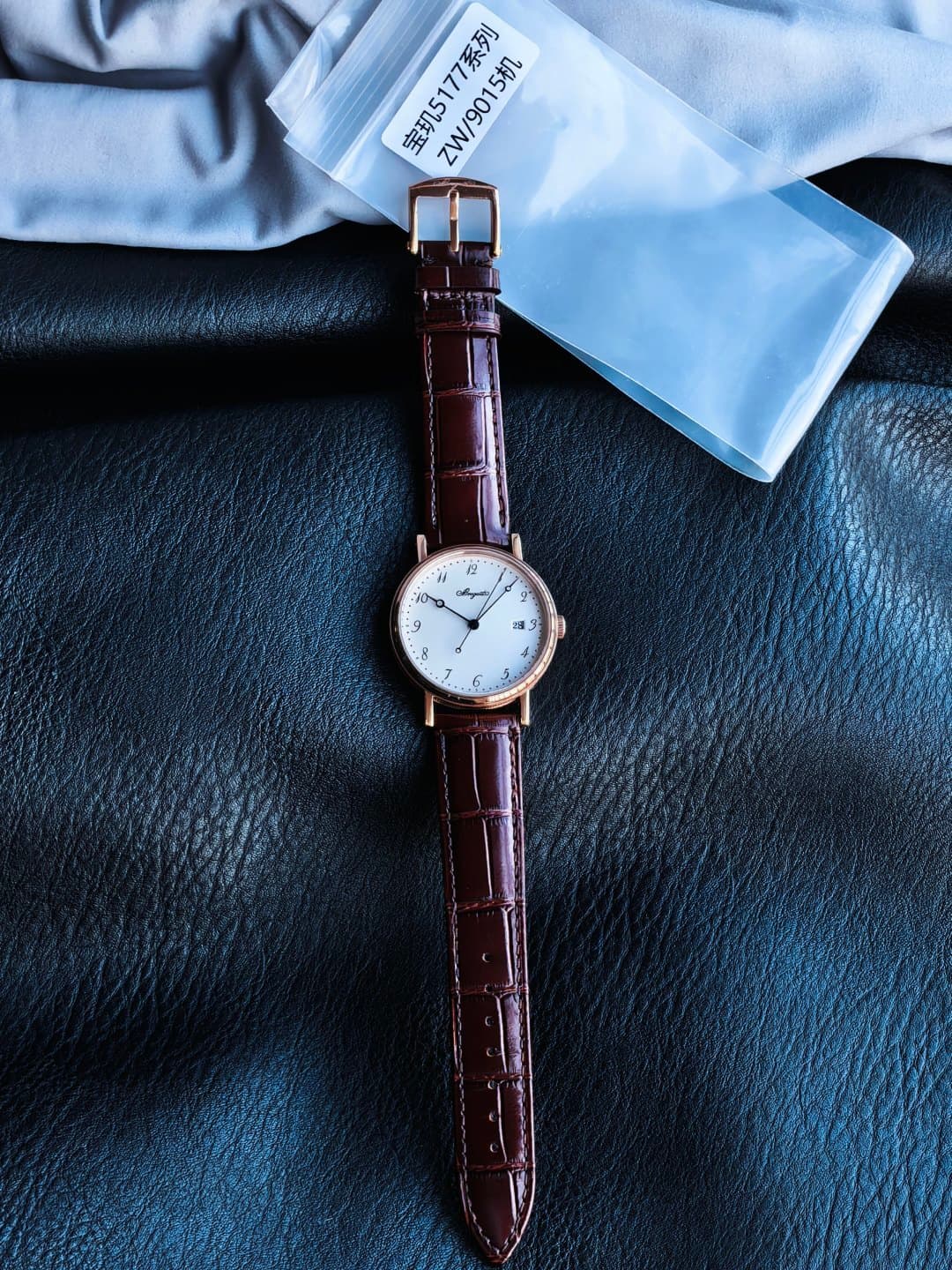 Luxury Brand Blue Watch