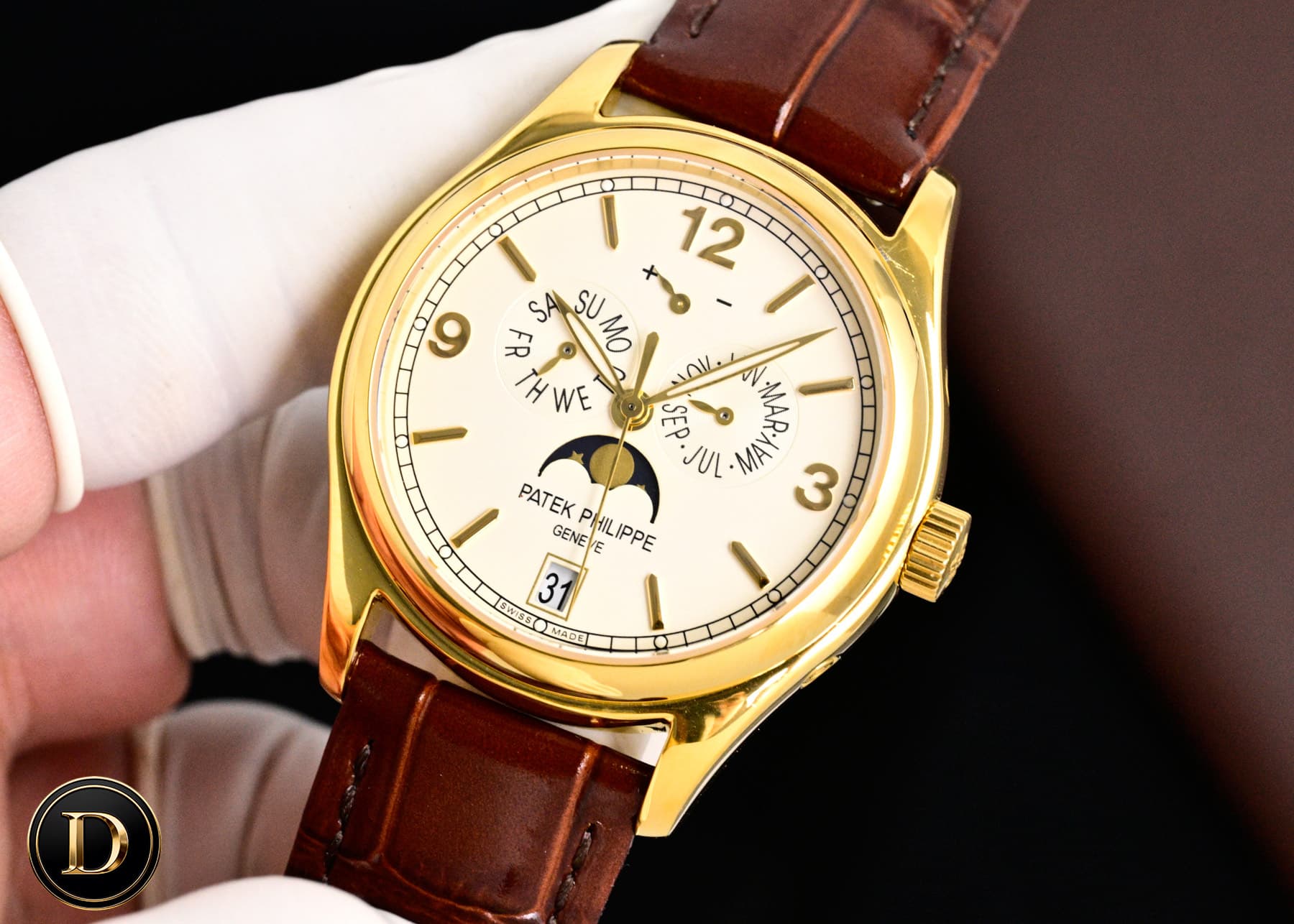 Patek Philippe Cream Bag