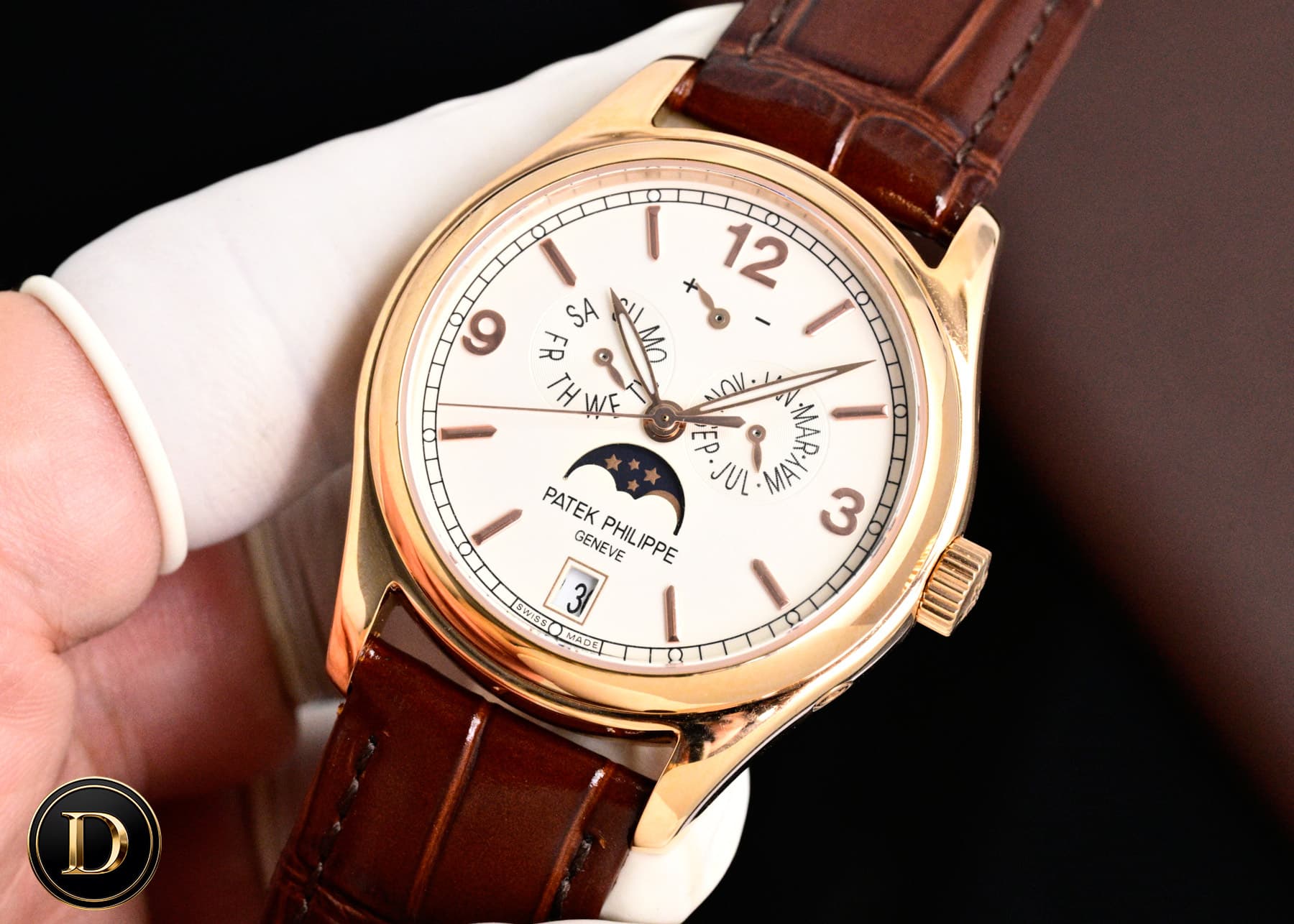 Patek Philippe Cream Bag