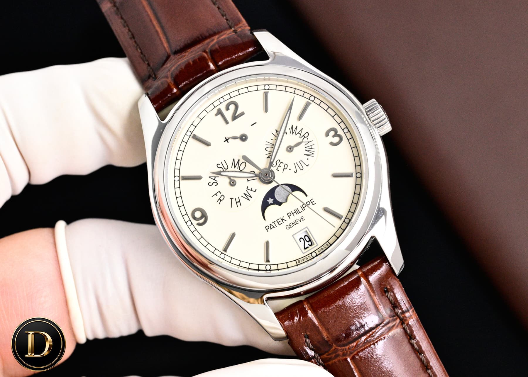 Patek Philippe Cream Bag