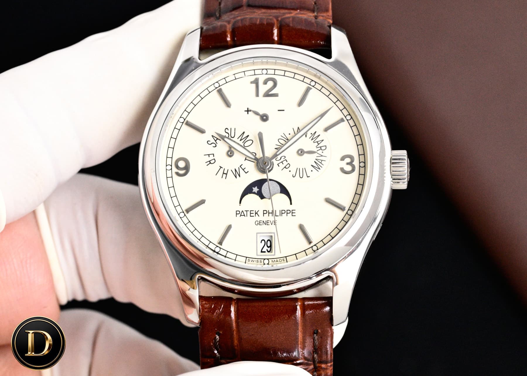 Patek Philippe Cream Bag