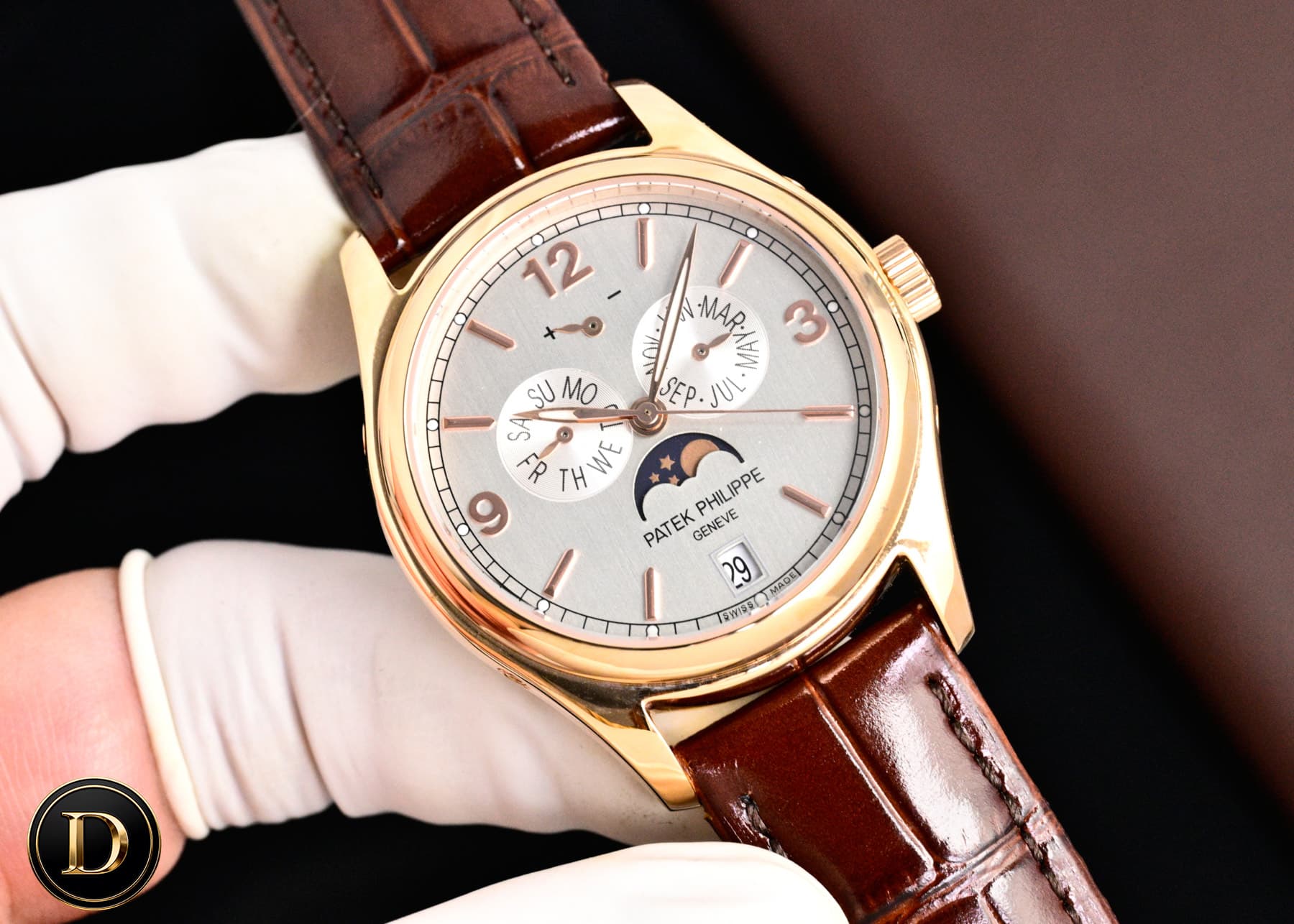 Patek Philippe Cream Bag