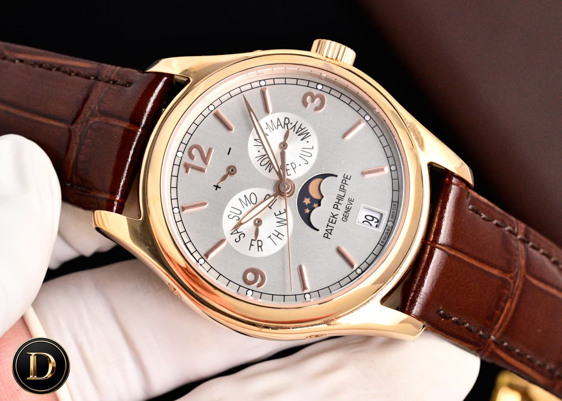 Patek Philippe Cream Bag