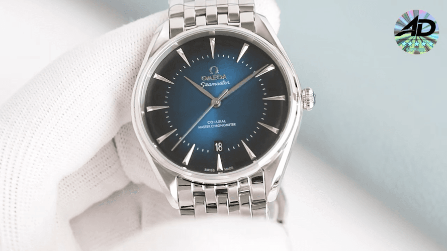 Omega White Watch