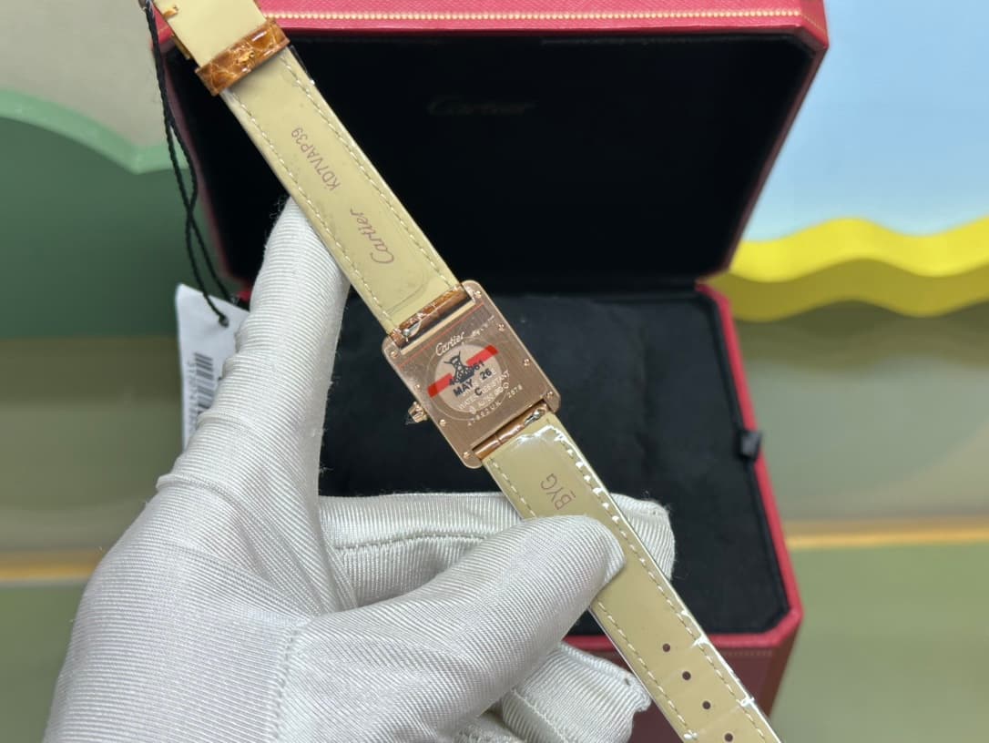 Luxury Watch Brown Small Belt