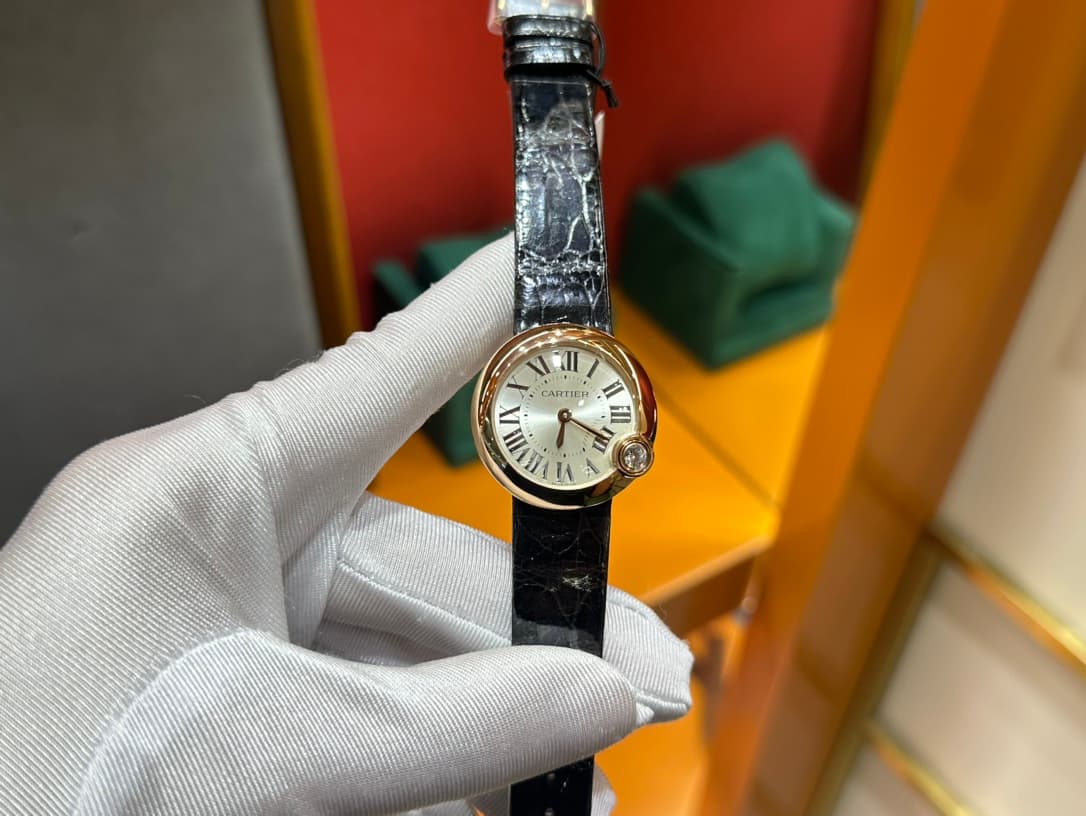 Luxury Watch Black Belt