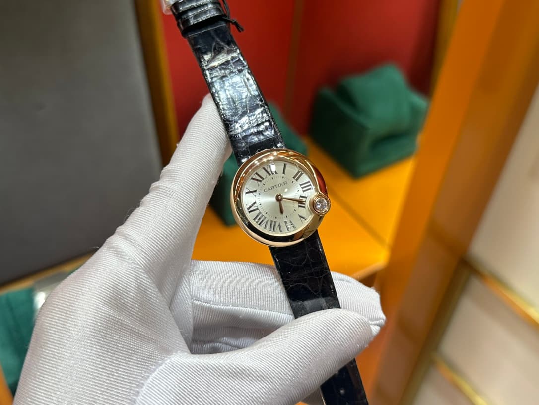 Luxury Watch Black Belt