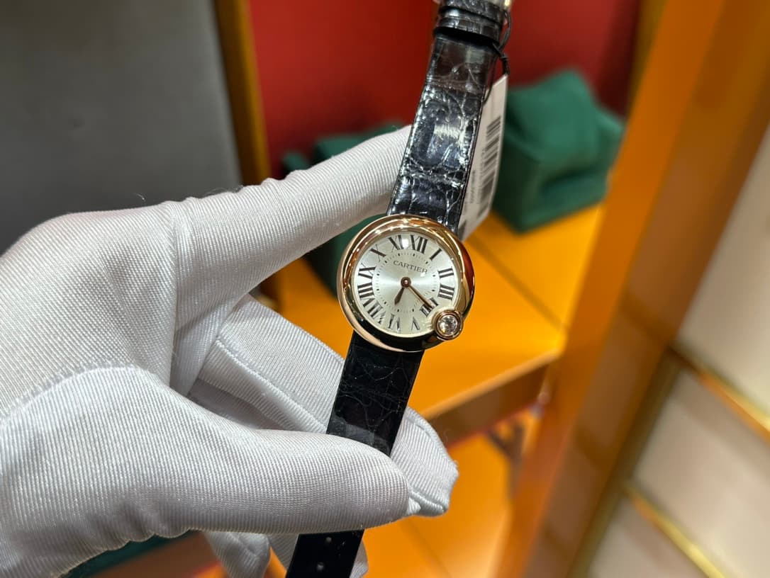 Luxury Watch Black Belt