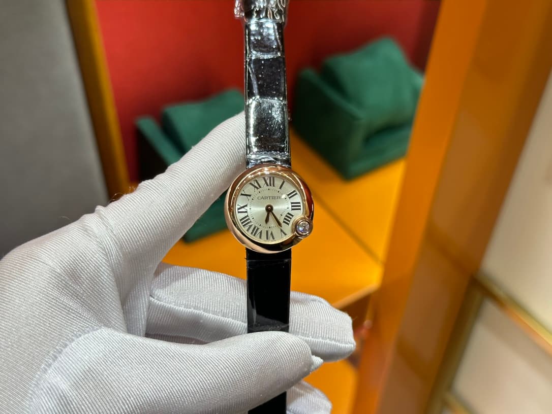 Luxury Watch Black Belt