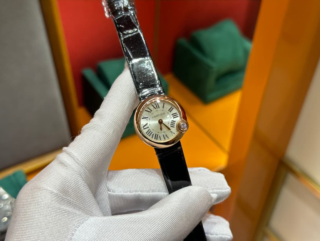Luxury Watch Black Belt