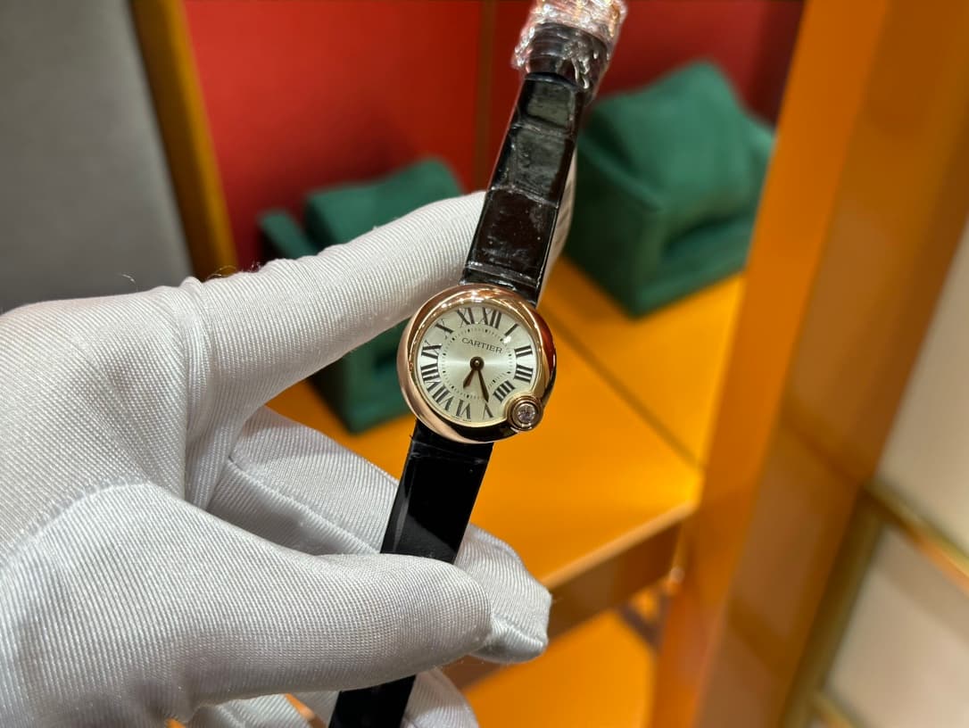 Luxury Watch Black Belt