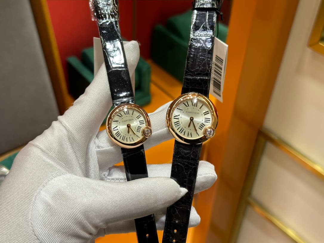 Luxury Watch Black Belt