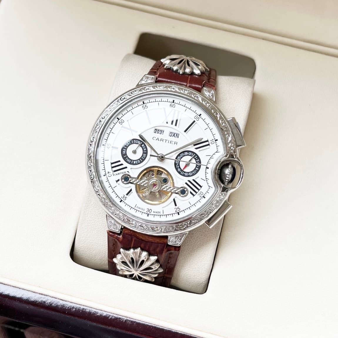 Cartier White Watch