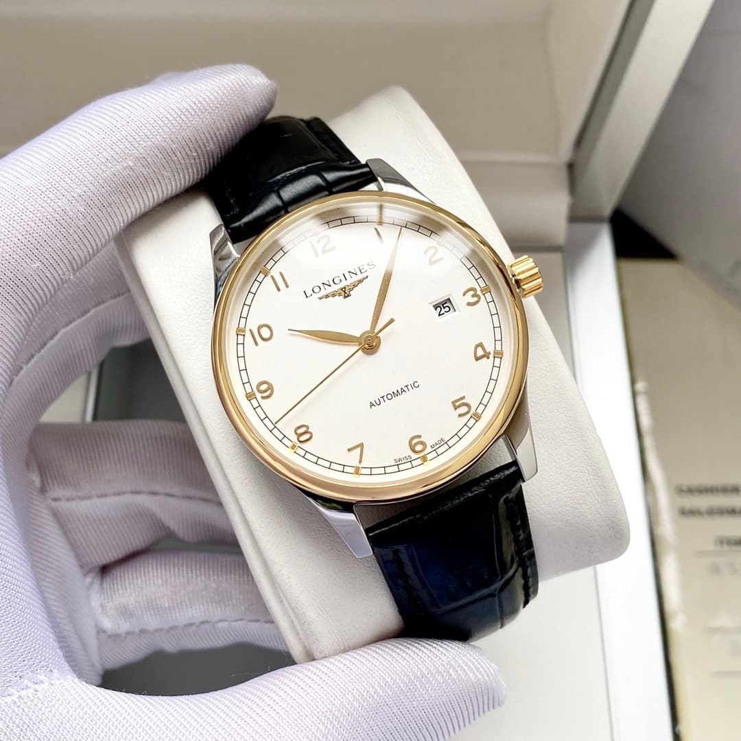 Longines White Watch