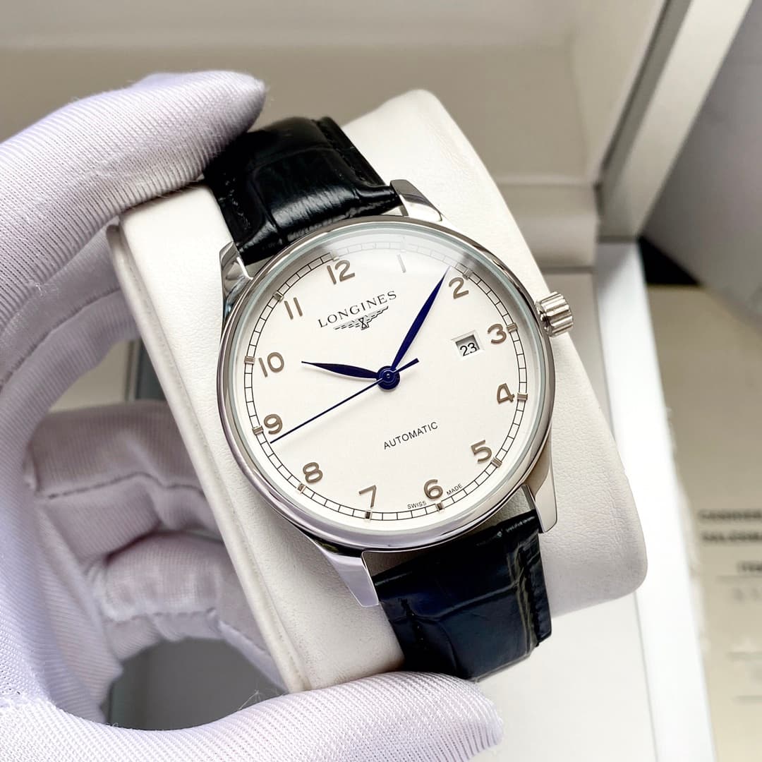Longines White Watch