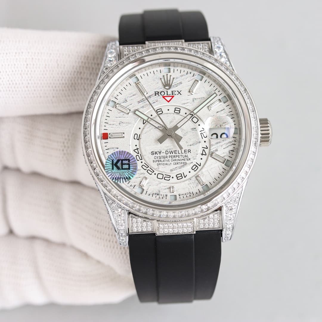 Rolex Blue Watch