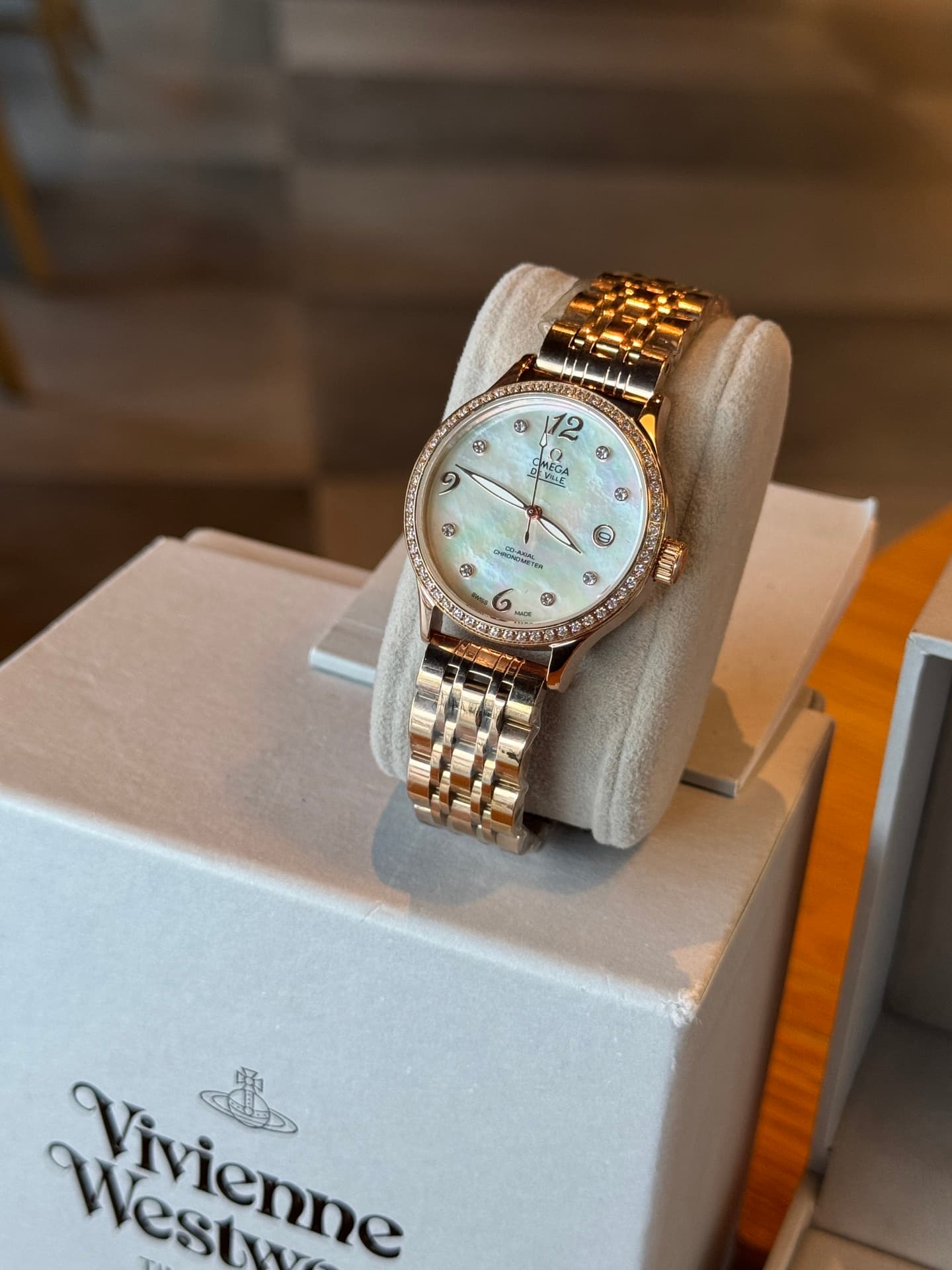 Omega Cream Watch