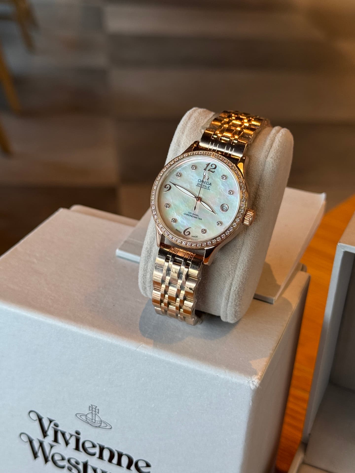 Omega Cream Watch