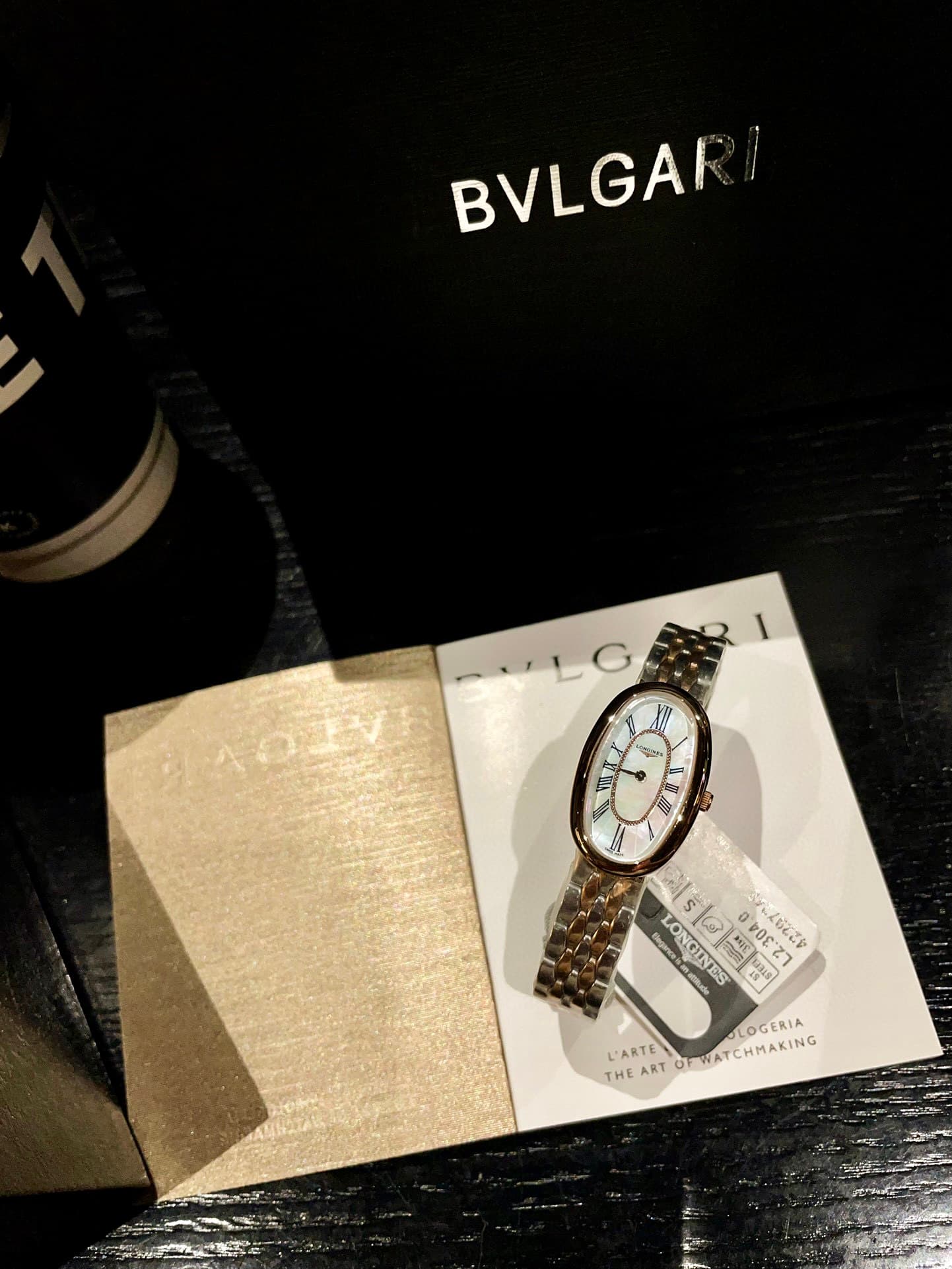 Longines White Mini Watch