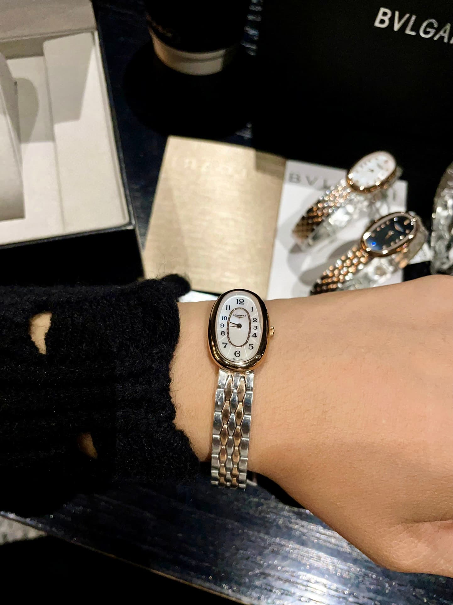 Longines White Mini Watch