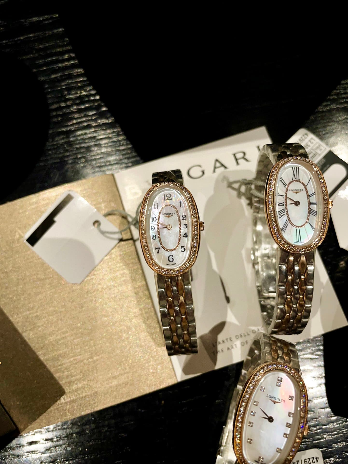 Longines White Mini Watch