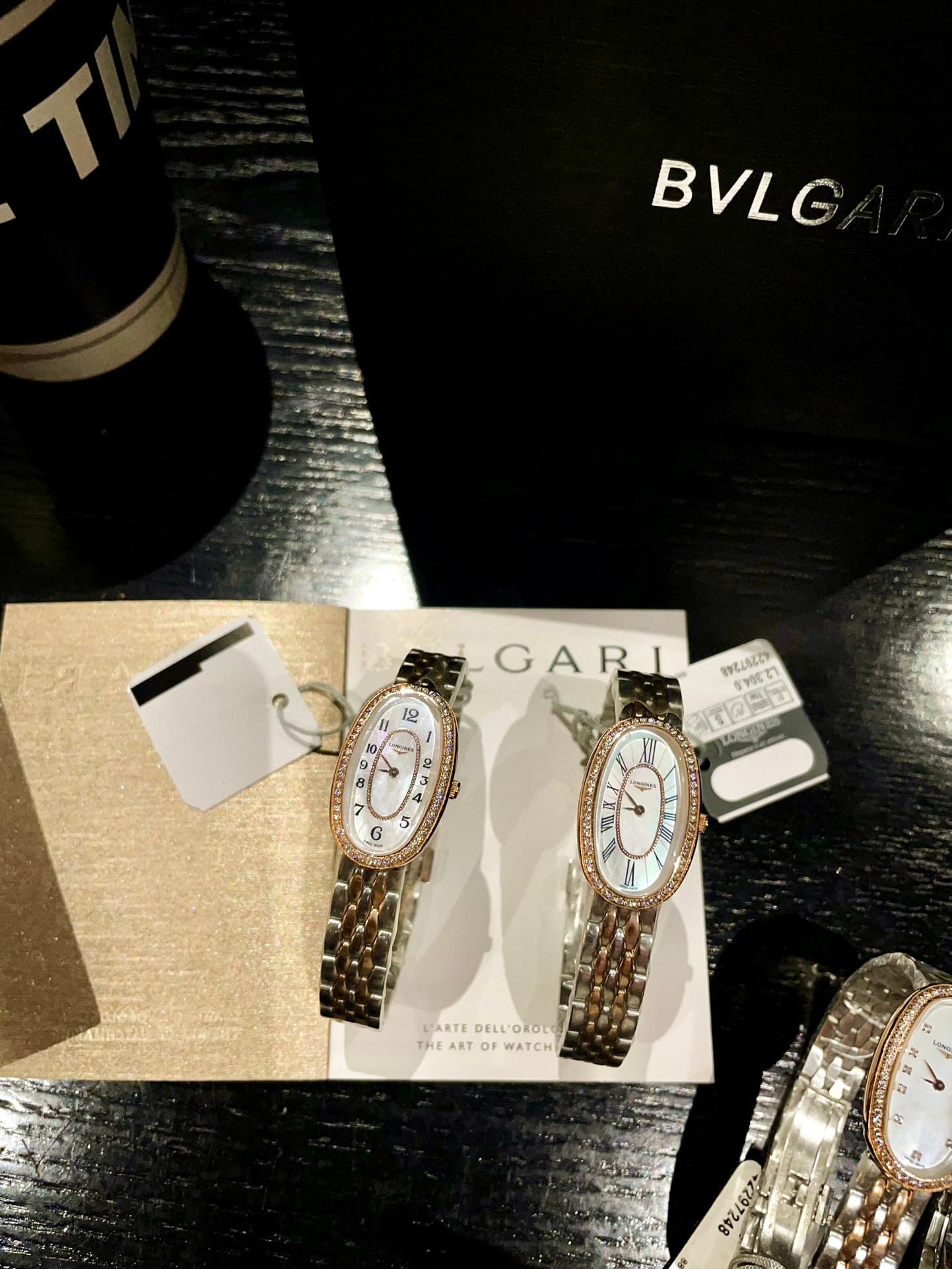 Longines White Mini Watch