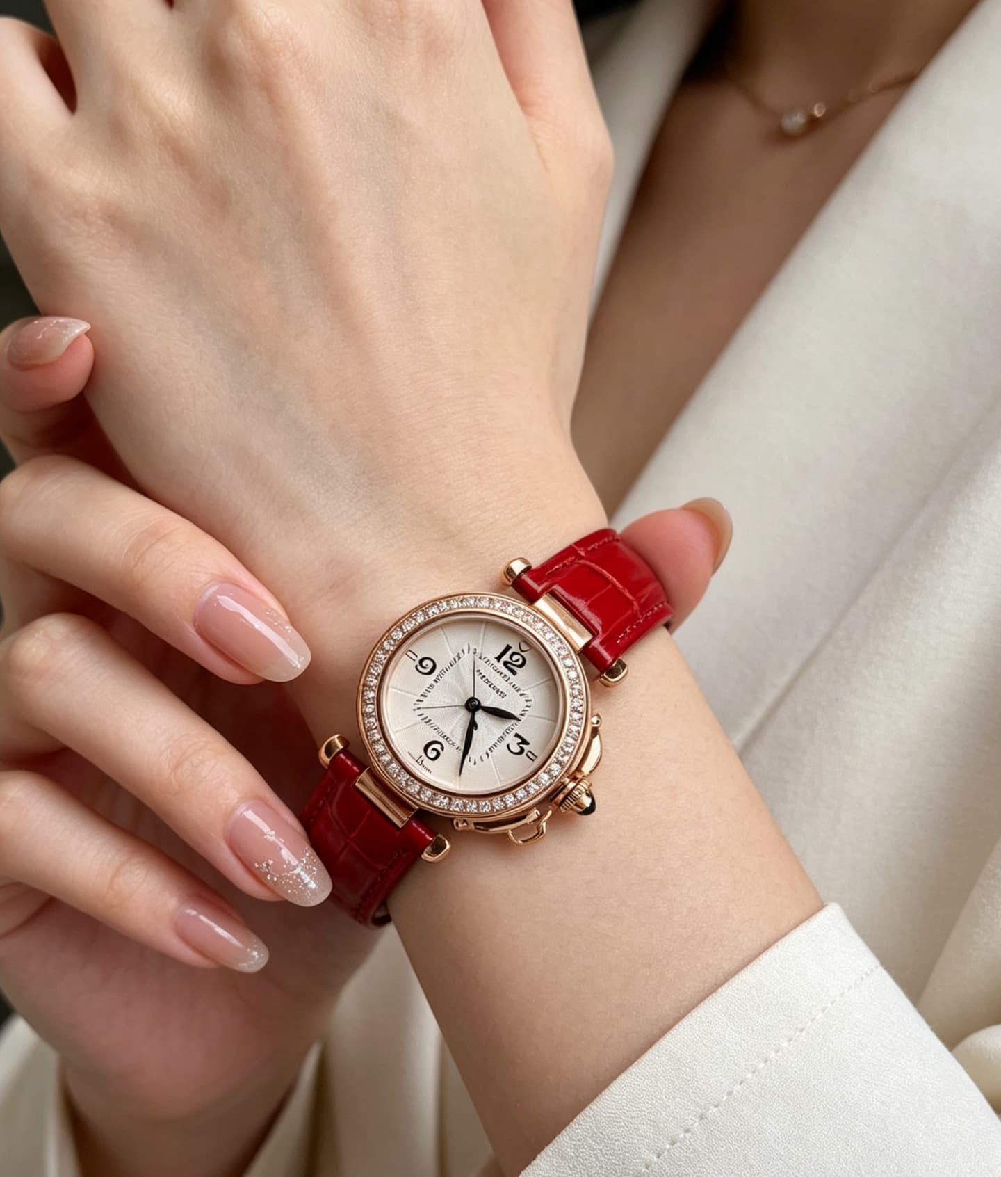 Cartier White Watch