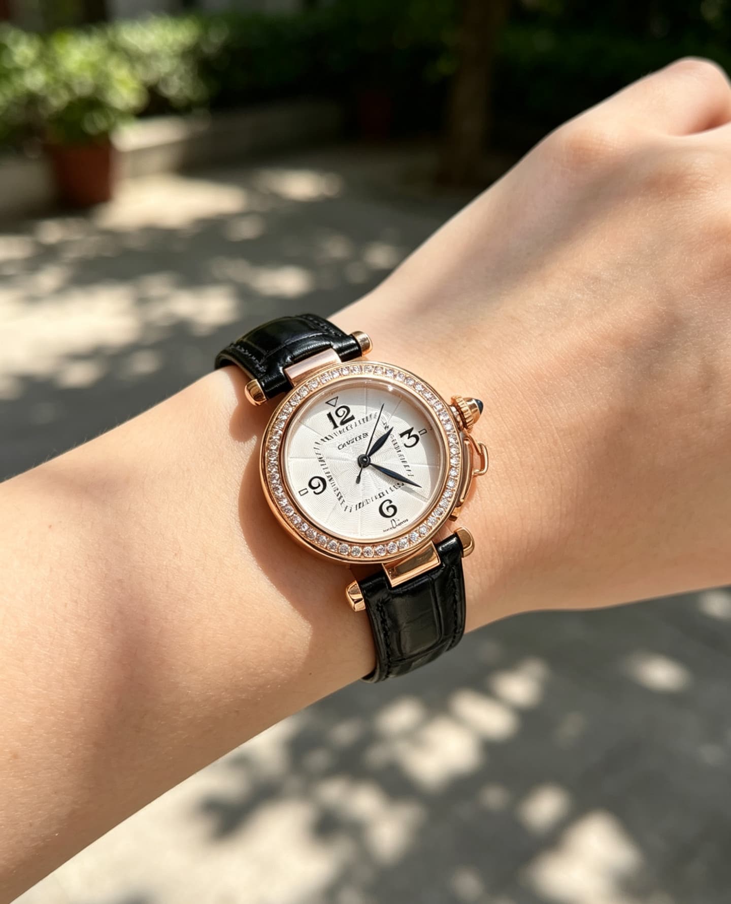 Cartier White Watch