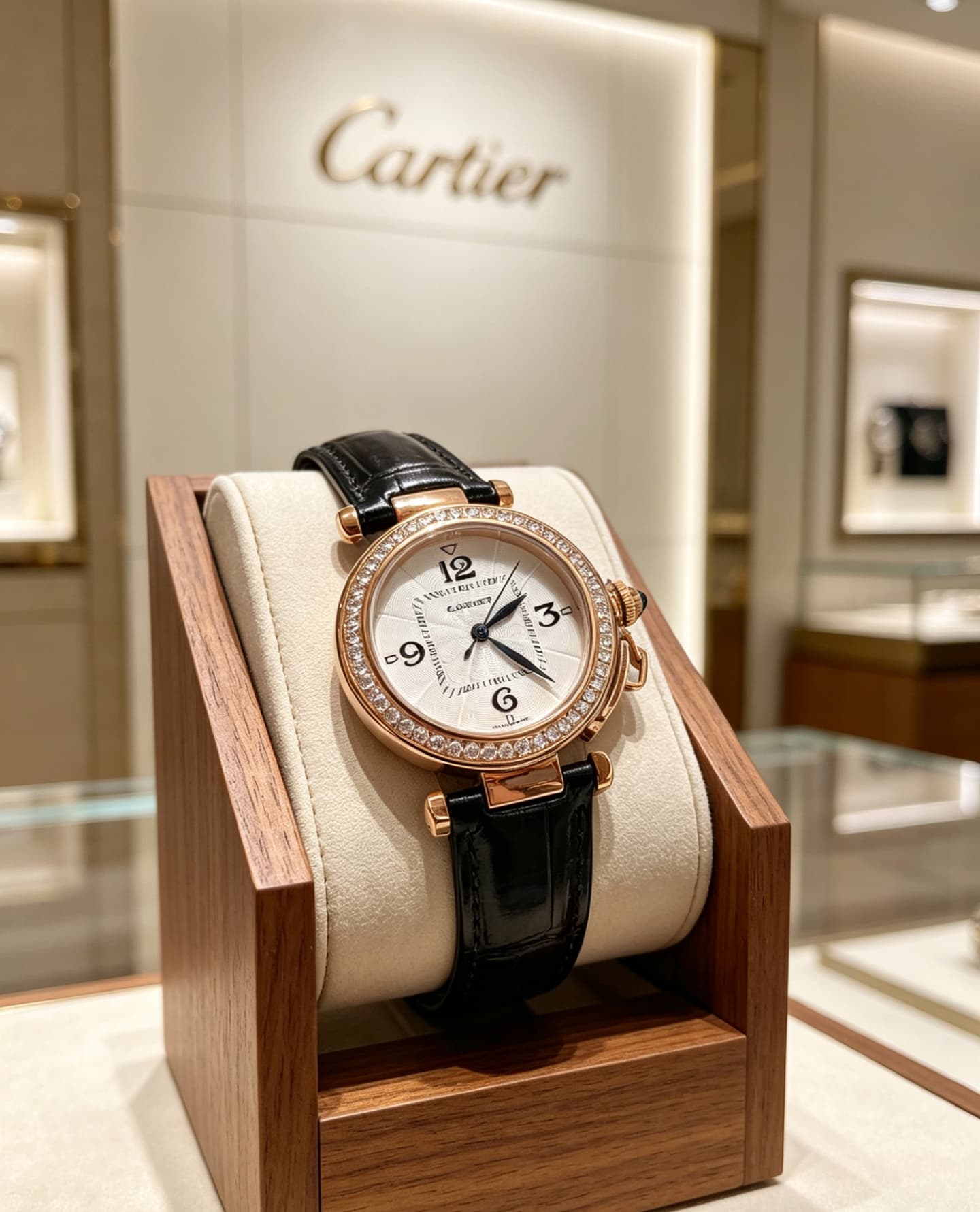Cartier White Watch